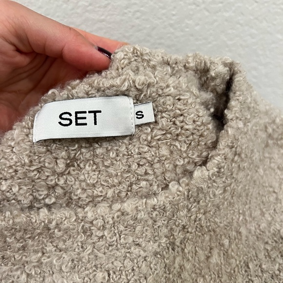 Set active boucle sweater S (new) - Picture 5 of 6